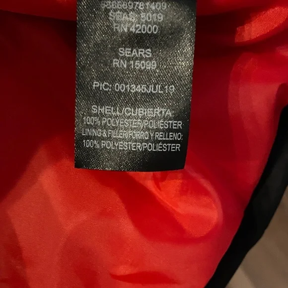 Athletech Red and Black Jacket